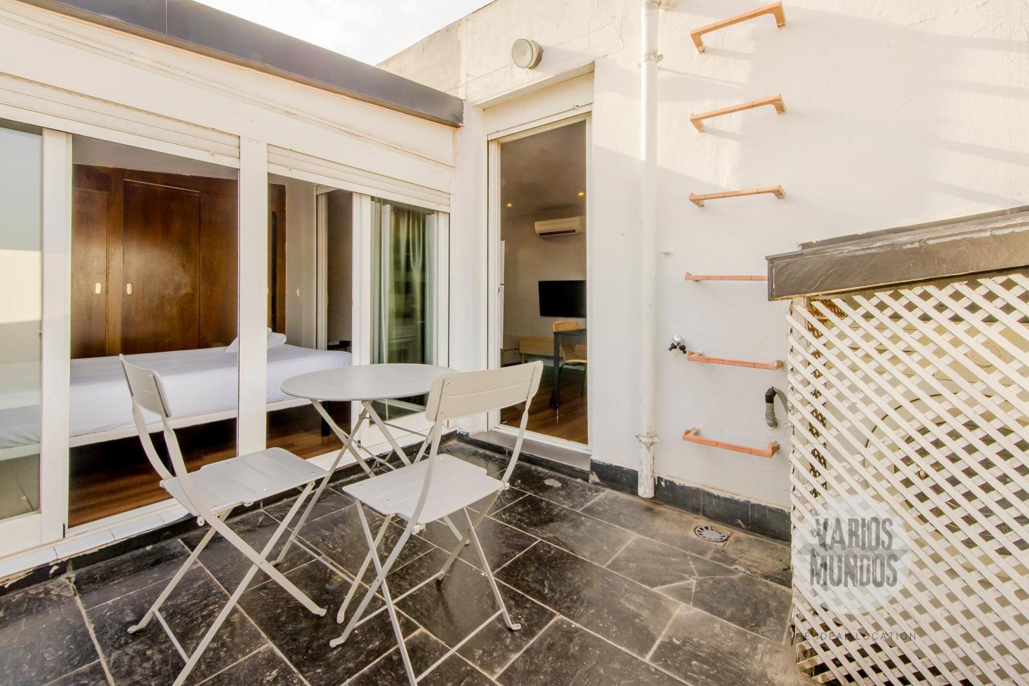 Terraza Con Encanto Para 4, En Plaza De Chueca Madryt Zewnętrze zdjęcie